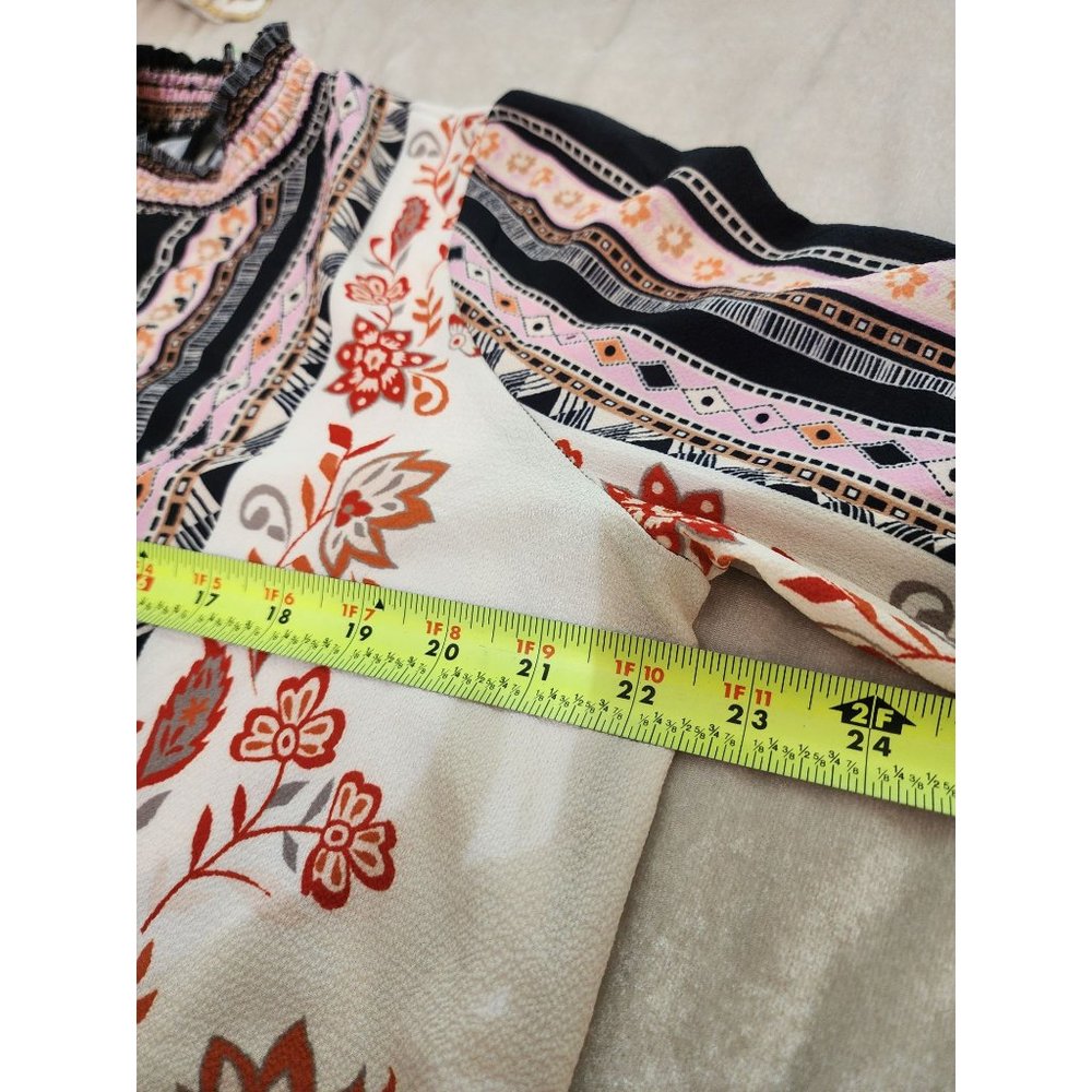 Vici Floral Bohemian Style Top Size XL - Picture 6 of 9